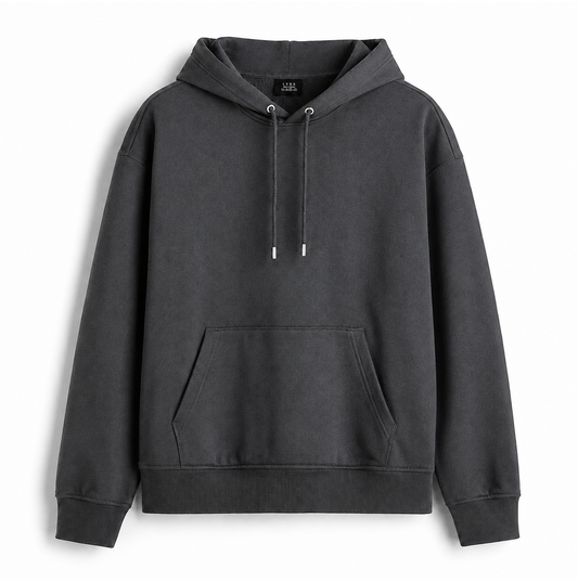 Loose Fit Hoodie Ash Grey (005)