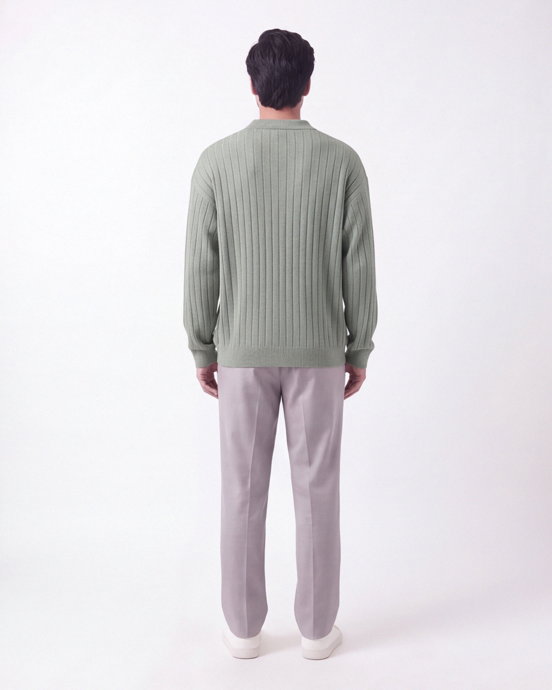 Drop Needle Polo Matcha (001)