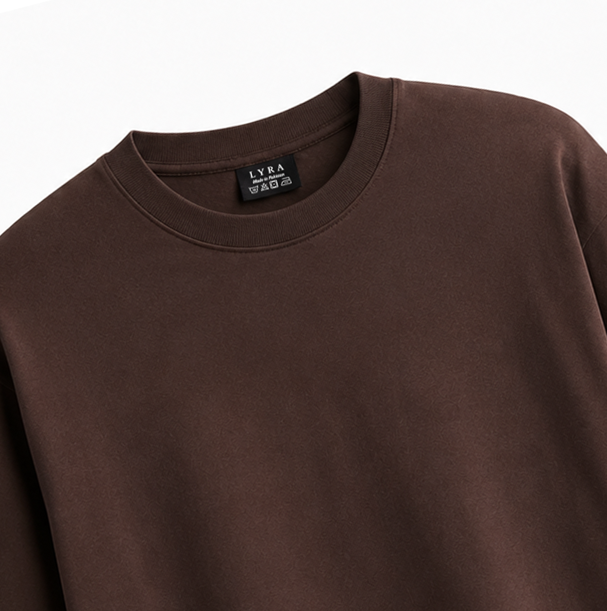 Loose Fit Sweat Shirt Brown (006)