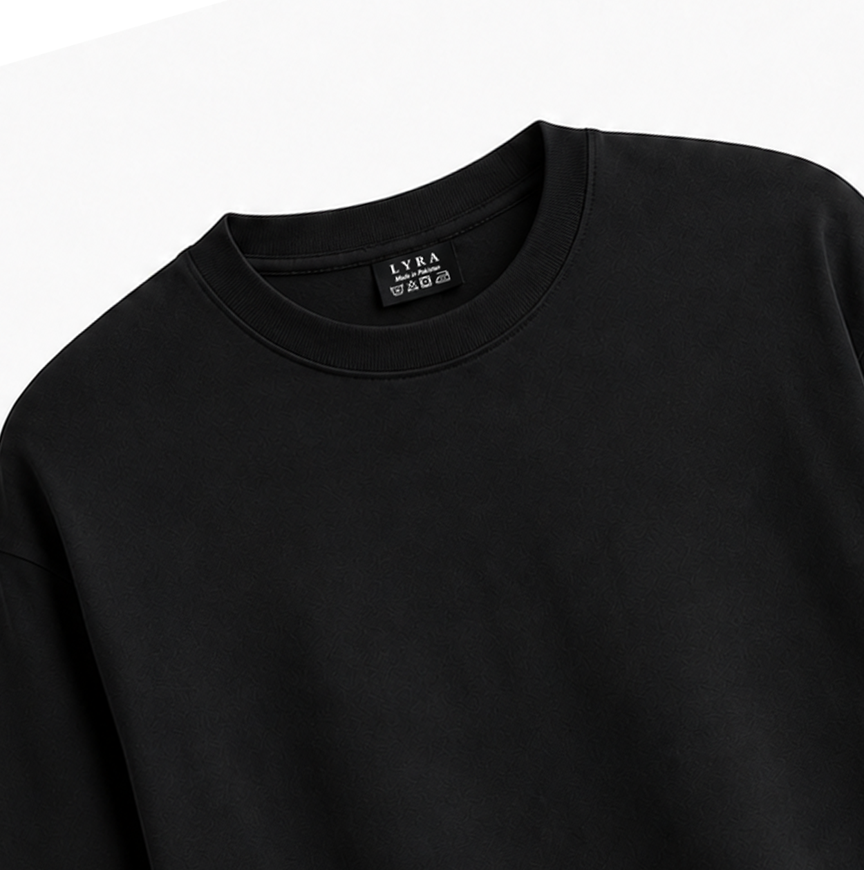 Loose Fit Sweat Shirt Black (006)