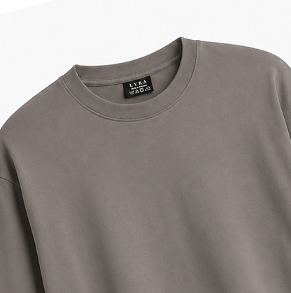 Loose Fit Sweat Shirt Grey (006)
