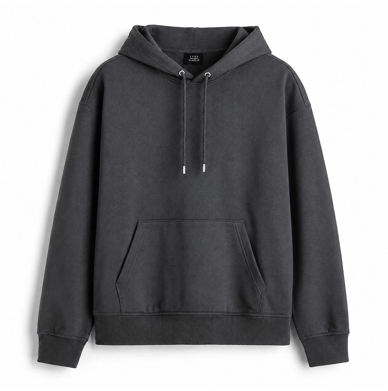 Loose Fit Hoodie Ash Grey (005)