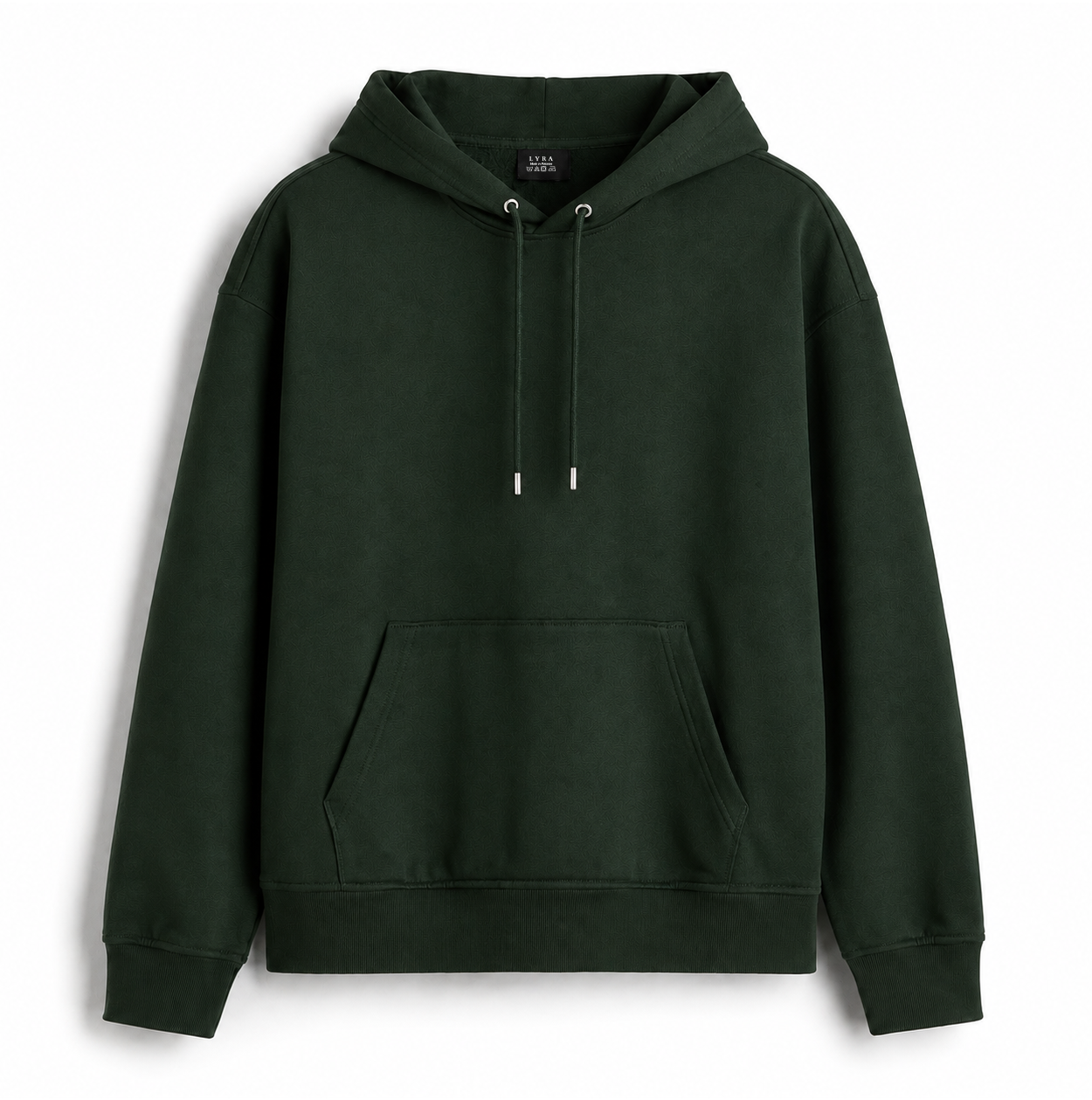 Loose Fit Hoodie Pine Green (005)