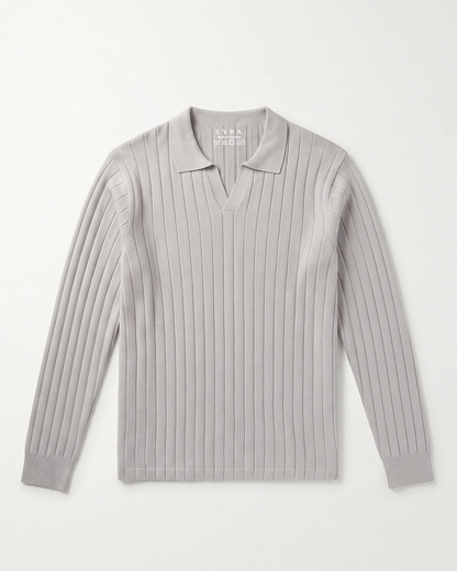 Drop Needle Polo Grey (001)